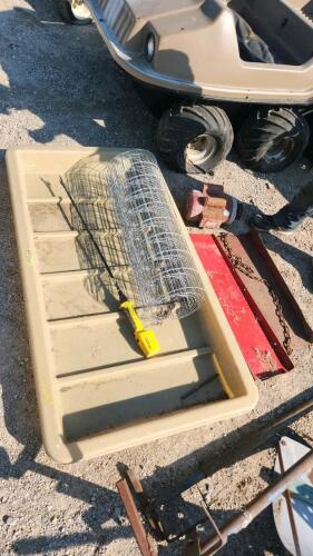 Livestock footwash, hog fencing, etc