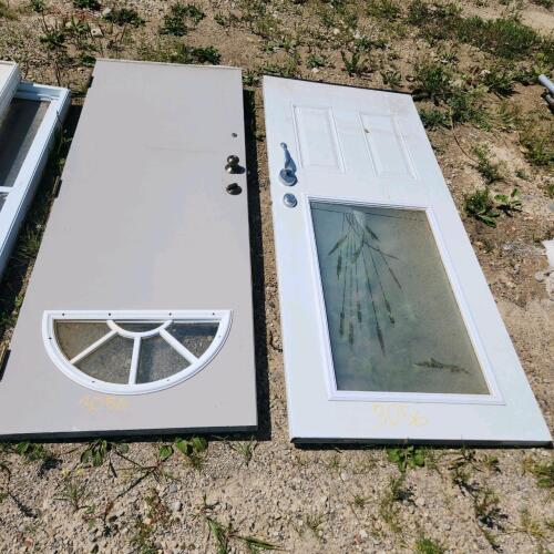 30",34"x 79"H Exterior doors