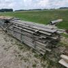 Various sized barn boards up to 10'L