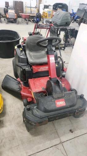 Toro 24.5HP riding lawn mower has no battery customer says it will run w battery