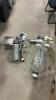 De-leval Pipe line recieving jar w liquid level & pump