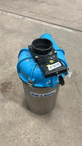 De Leval Pipeline milk trap