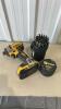 Dewalt impact driver, air tool kit, etc.
