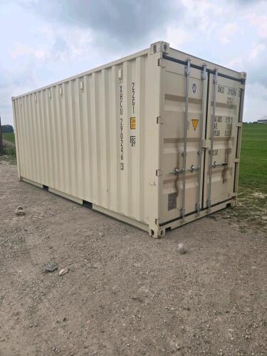 20' Sea can as new