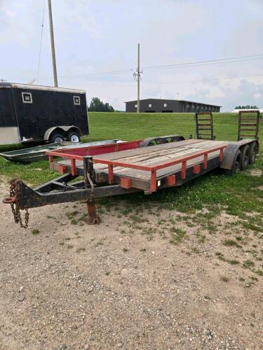 7'x 22' Triaxle trailer no ownership