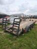 7'x 22' Triaxle trailer no ownership - 2