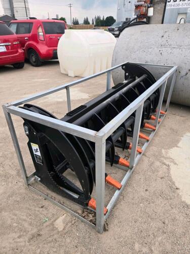 New Skidsteer mount 78" grapple bucket