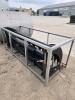 New Skidsteer mount 78" grapple bucket - 2