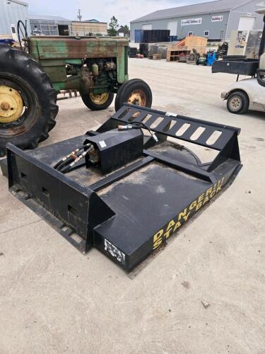 6' Skidsteer mount rotary mower as is, need hydraulic drive motor