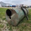 Steel hopper bottom bin 4' W 16'H - 2