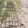 18' Steel gate, 2 shorter panel gates