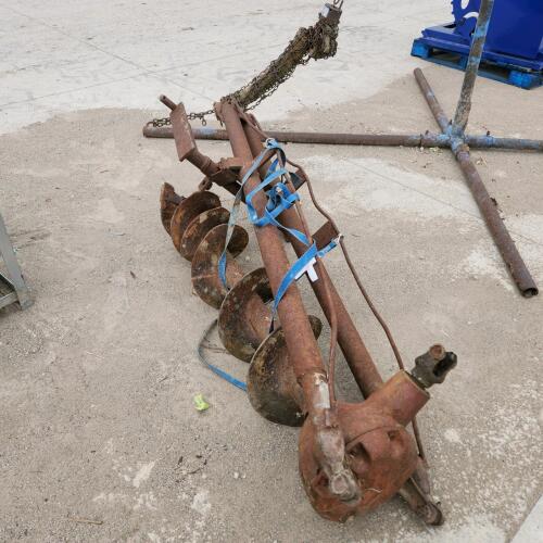 11" Post hole auger no pto shaft