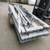 2x 7'H 9'W Uninsulated garage doors w track