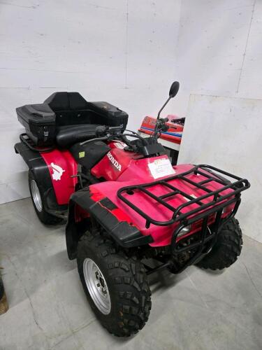 1997 Honda Foutrax 300 4x4 atv w ownership