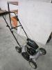 Running push mower