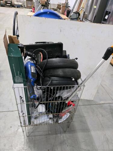 Bin of as is items, bin not included