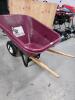 New 800lb capacity plastic wheelbarrow