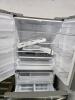 2022 scratch and dent unused stainless fridge 36"W 70"H - 2