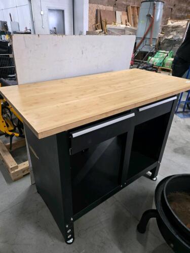 New Mastercraft work table 47"L 24"W 37"H