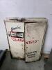 Metal cabinet w auto parts 27"W 35"H