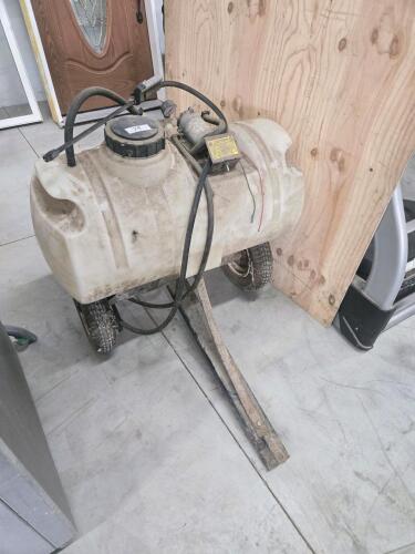 Orchard sprayer untested as is