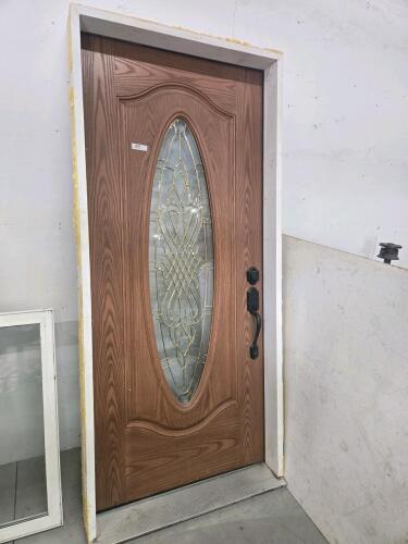 Exterior composite door w frame 36"x80"