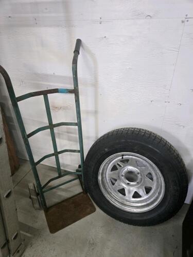 205/75D15 New trailer wheel, dolly cart