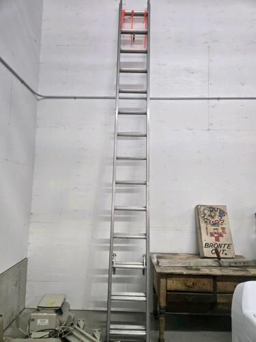 24' Alum ext ladder