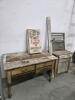 2 Antique cabinets 48"Lx28"W30"H, 28"L 17"W 30", etc.