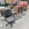 Assorted office & other chairs