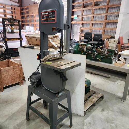 14" Craftsman band saw working