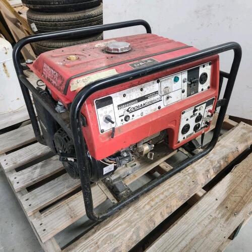 5500W Honda generator w electric start untested as is