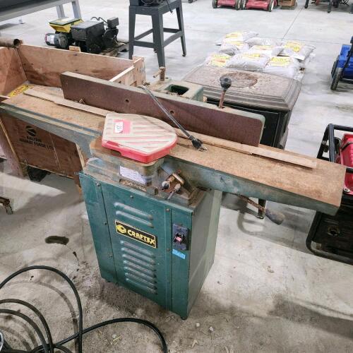 7" Craftex jointer 120v