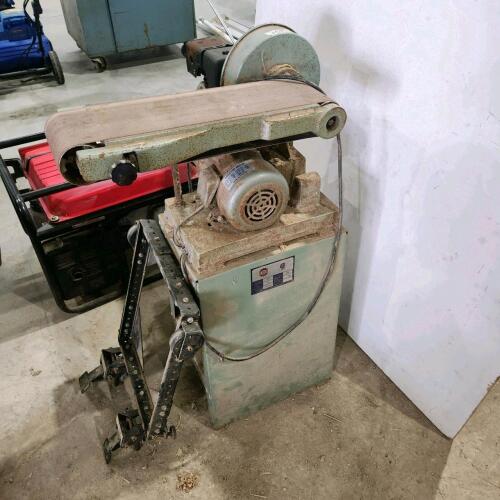 King belt/disc 120v sander