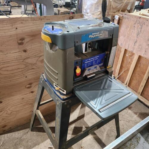 Mastercraft 13" thickness planer