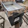 Wood sap cooking stove w stainless pan 3'L 2'W