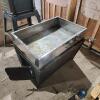 Wood sap cooking stove w stainless pan 3'L 2'W - 2