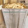 Crate w kiln dried cut offs 5'L 3'W 5'H