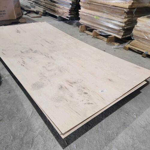 Various sized sheets of melamine & paneling