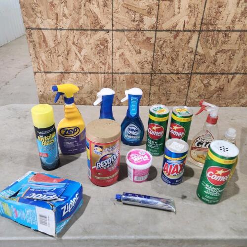 Various cleaners