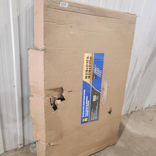 Alum hitch mount cargo carrier