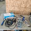 Hydraulic lines, trouble light, etc.