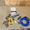 Machinist's clamps, fish tape, etc.