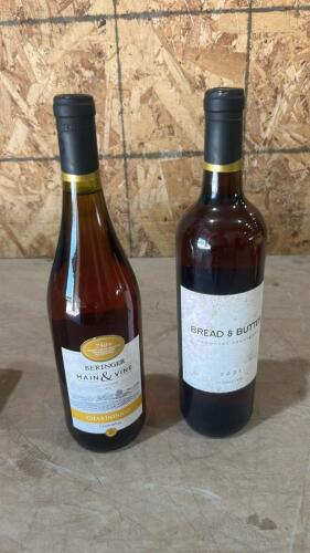 2 750ml sealed bottles of wine