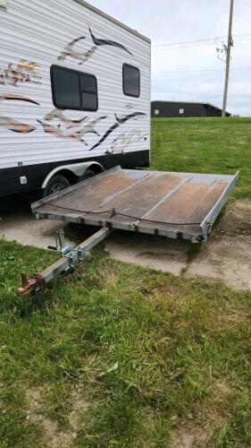 Double snowmobile trailer no ownership
