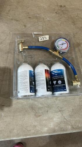 12A automotive A/C recharge kit