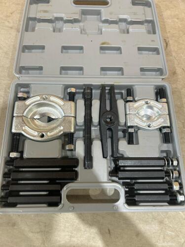 Bar type bearing puller set