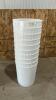 10 Ice cream pails w lids