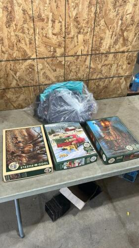 Puzzles, scrubs