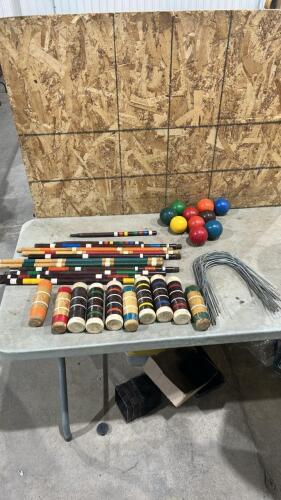 Croquet set
